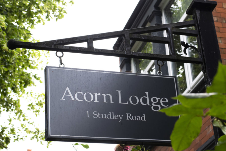 Acorn sign